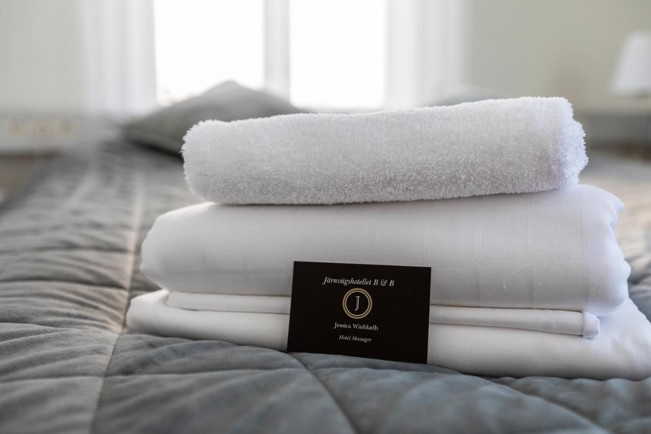 Jaernvaegshotellet B&B Skara község Kültér fotó